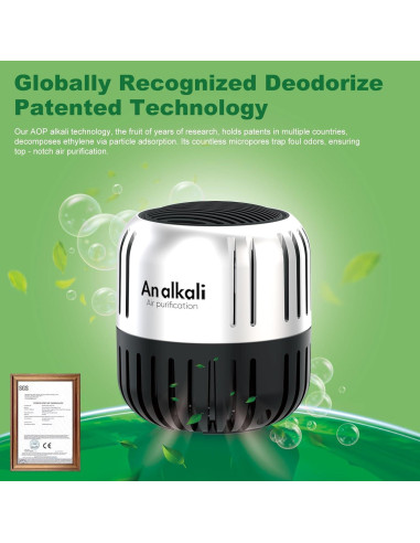 Desodorante de Refrigerador AOP ALKALI 2Pack Ecológico 199g