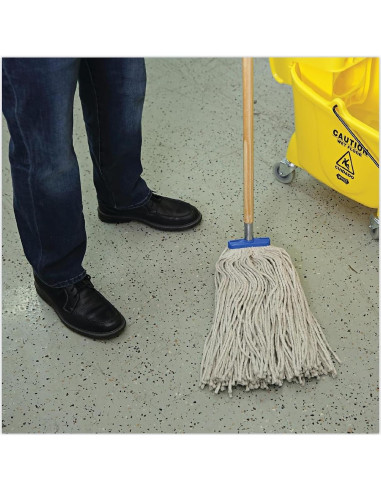 Cabezal de Mopa Boardwalk CM22024 Algodón Blanco 12 Unidades