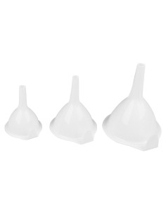 Embudo de Plástico Blanco Fox Run 12.07x15.24x24.13 cm