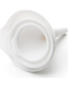 Embudo de Plástico Blanco Fox Run 12.07x15.24x24.13 cm 2