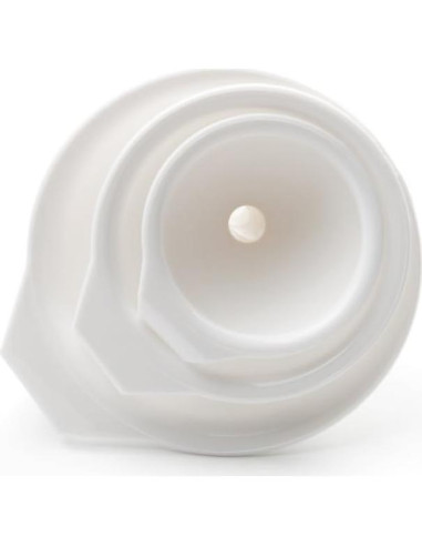 Embudo de Plástico Blanco Fox Run 12.07x15.24x24.13 cm