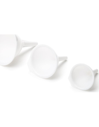 Embudo de Plástico Blanco Fox Run 12.07x15.24x24.13 cm