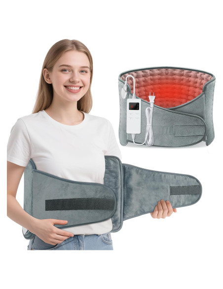 Almohadilla Térmica Eléctrica MELCAM 30x60cm con Cinturón