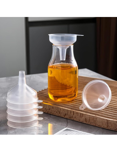 Kit de 9 Embudos de Cocina con Cuentagotas - SWJLR