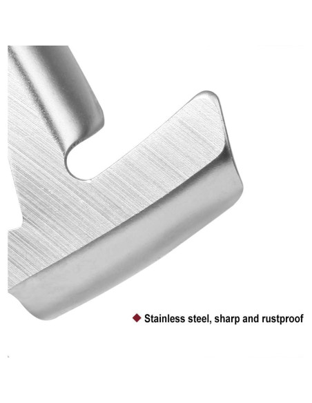 Cuchilla de Picadora de Carne OZIO Acero Inoxidable Tamaño 5 - 2 Piezas