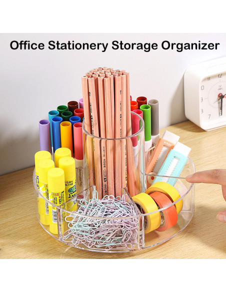 Organizador de Maquillaje Rotatorio 360 Forfuture-go Transparente