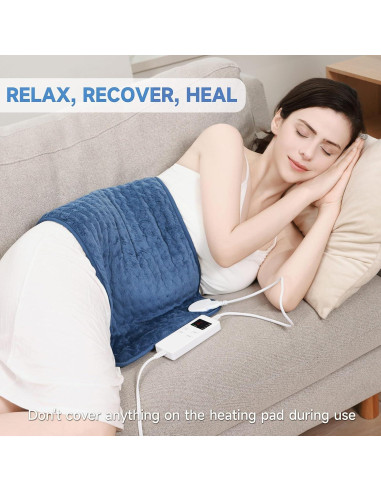 Almohadilla Térmica Eléctrica Stinaolt 60x30 cm 6 Niveles Calor