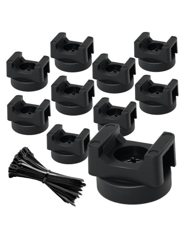 18 Clips Magnéticos para Cables mzfoo - Soporte de Cinta 5.2 kg