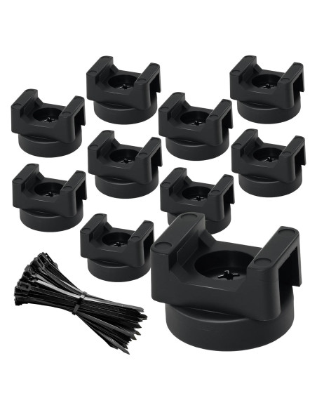 18 Clips Magnéticos para Cables mzfoo - Soporte de Cinta 5.2 kg