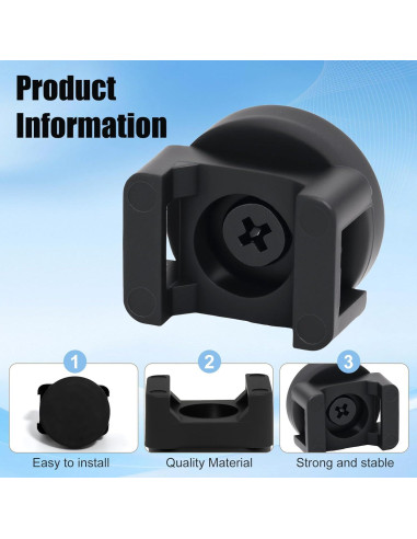 18 Clips Magnéticos para Cables mzfoo - Soporte de Cinta 5.2 kg