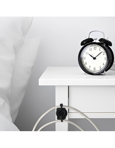 18 Clips Magnéticos para Cables mzfoo - Soporte de Cinta 5.2 kg