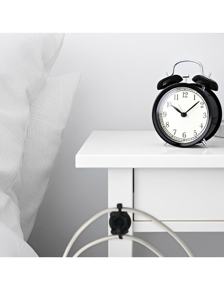 18 Clips Magnéticos para Cables mzfoo - Soporte de Cinta 5.2 kg