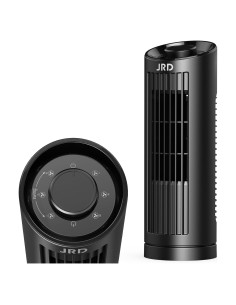 Ventilador de Torre JRD FTS005 de 33 cm, 3 Velocidades, Oscilante