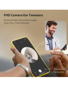 Limpiador de Oídos Bebird Pro Note5 con Cámara HD Inalámbrico 2