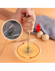 Batidor Semi-Automático Sueea Acero Inoxidable 25.4 cm 2