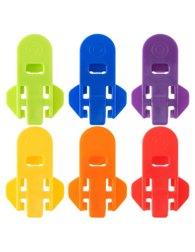 6 Abridores Manuales de Latas Pndeyo - Plástico Reutilizable