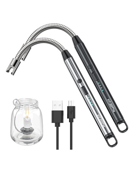 Encendedor Eléctrico de Arco LunarFiery Recargable Tipo C Encendedor Eléctrico de Arco LunarFiery Recargable Tipo C