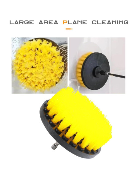 Juego de cepillos de limpieza para coche SCUARI 6 piezas