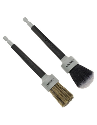 Juego de Cepillos Detalladores VIKING para Taladro - 2 Piezas