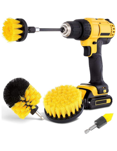 Juego de cepillos de limpieza para coche SCUARI 6 piezas