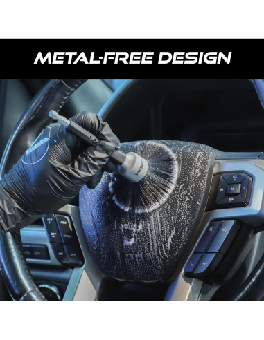 Juego de Cepillos Detalladores VIKING para Taladro - 2 Piezas