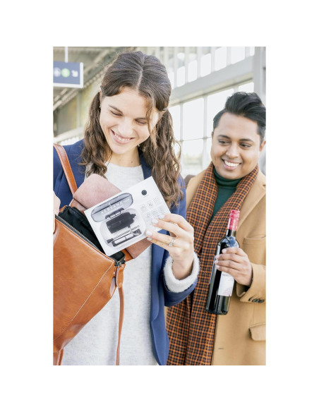 Aerador de Vino Eléctrico Aervana Travel Portátil Negro