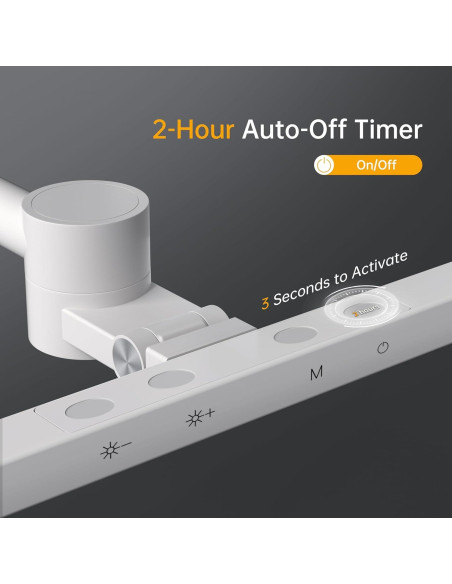 Lámpara de Escritorio LED deeloop HT8884-KC 2 Brazos Ajustables