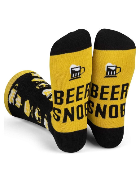 Calcetines Divertidos Lavley de Cerveza Unisex Talla Única