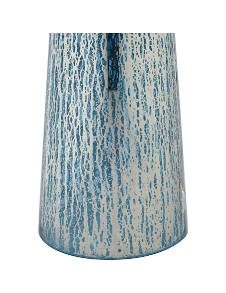 Lámpara de Mesa 360 Iluminación Vidrio Mercurio Azul 76.2 cm