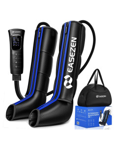 Masajeador de Compresión de Piernas EaseZen FE-7204B 6 Modos