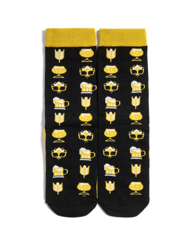 Calcetines Divertidos Lavley de Cerveza Unisex Talla Única