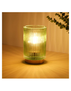 Lámpara de Mesa Inalámbrica Mirasium TL-001 Verde LED Cálida