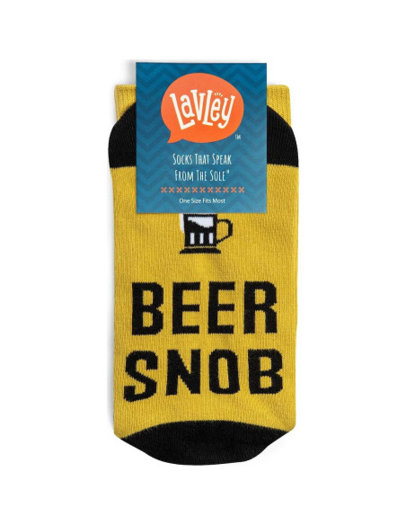 Calcetines Divertidos Lavley de Cerveza Unisex Talla Única