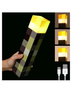 Luz Nocturna LED de Pared Genyerl, Recargable USB, 27.94 cm