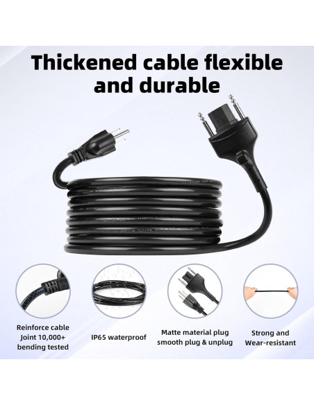 Cable de Alimentación Ulreon 89143 para Robot Coupe MP Series 381 cm