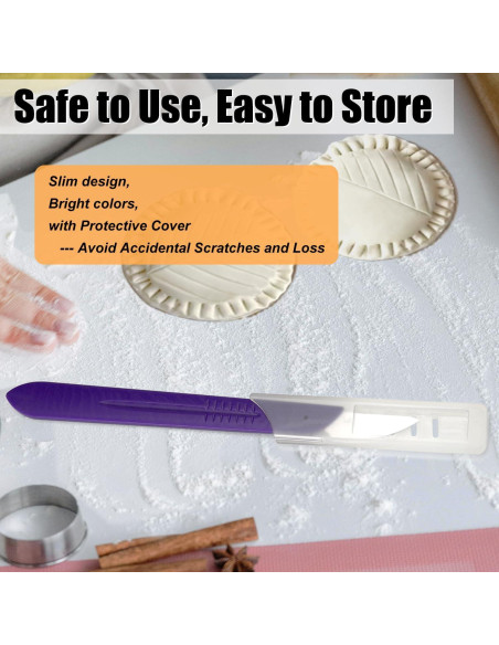 Cortador de Pan KUNIFU de Cerámica con Funda Protectora