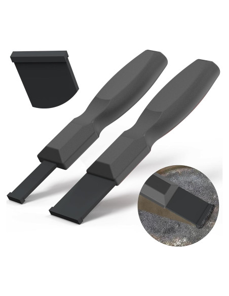 Juego de Raspadores de Carburo OUXIO 3.18 cm y 1.59 cm Gris Juego de Raspadores de Carburo OUXIO 3.18 cm y 1.59 cm Gris
