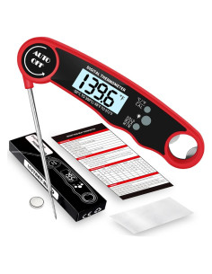 Termómetro Digital para Carne Clownya, Lectura Instantánea, Impermeable