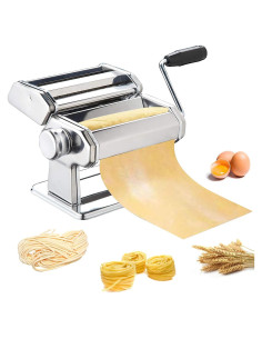 Máquina de Pasta METLUCK Manual Acero Inoxidable 9 Grosor