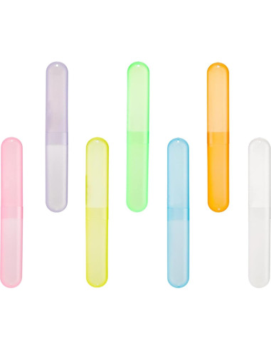 Estuche de Cepillo de Dientes de Viaje Hedume - 35 Piezas, 7 Colores