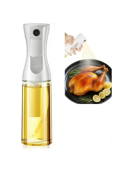 Pulverizador de Aceite de Oliva IVKIOMA 220ml Vidrio Borosilicato