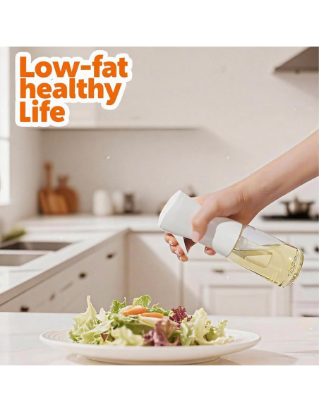 Pulverizador de Aceite de Oliva IVKIOMA 220ml Vidrio Borosilicato