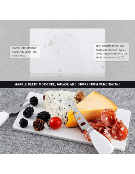 Juego de Tabla de Queso hecef de Madera de Acacia 37.8x27.4cm