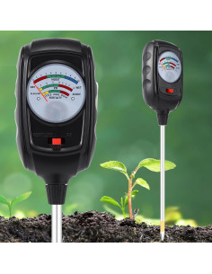 Kit de Prueba de Suelo 3-en-1 Dongguan - Medidor de Humedad, pH y Fertilidad 2