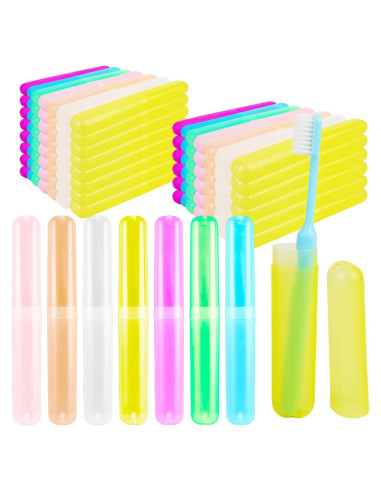 Estuche de Cepillo de Dientes Portátil Conagel 140 Piezas Colores