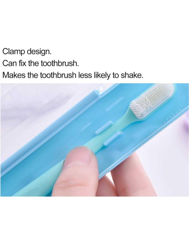 Estuche de Cepillo de Dientes de Viaje YS-004 - 4 Paquetes