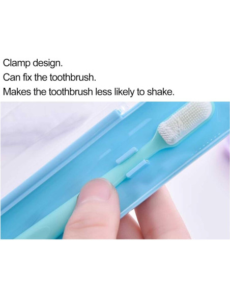 Estuche de Cepillo de Dientes de Viaje YS-004 - 4 Paquetes