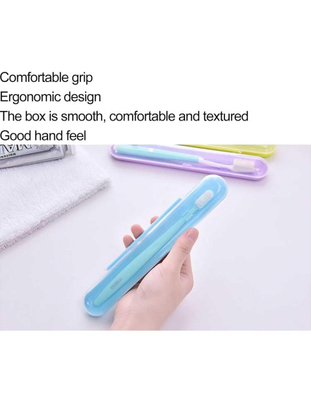 Estuche de Cepillo de Dientes de Viaje YS-004 - 4 Paquetes