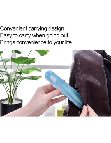 Estuche de Cepillo de Dientes de Viaje YS-004 - 4 Paquetes