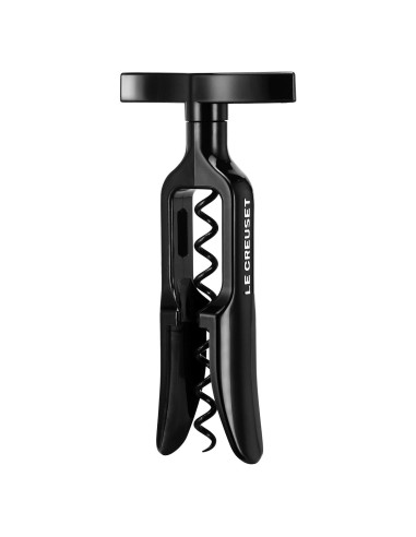 Sacacorchos Le Creuset Autoextraíble Negro 20,32 cm